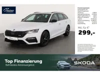 Gebraucht Skoda Octavia RS 200 PS (147 kW) 2024 Moonweißmetallic Kombi