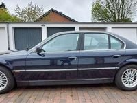 Second-hand BMW 740L 286 CP (210 kW) 1996 Albastru Berlinǎ