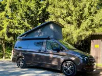 Gebraucht Mercedes V220 Marco Polo 163 PS (119 kW) 2017 Braun Van / Kleinbus