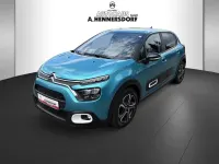 Gebraucht Citroën C3 Feel 83 PS (61 kW) 2021 Spring blue metallic Kleinwagen
