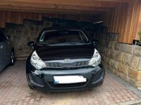 Gebraucht Kia Rio 109 PS (80 kW) 2011 Schwarz Kleinwagen