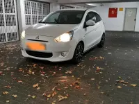 Gebraucht Mitsubishi Space Star Diamant Edition 80 PS (58 kW) 2016 Weiß Kleinwagen
