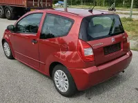 Gebraucht Citroën C2 VTR Sport 60 PS (44 kW) 2009 Rot Kleinwagen