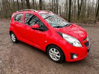 Gebraucht Chevrolet Spark 82 PS (60 kW) 2012 Rot Kleinwagen
