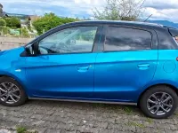Gebraucht Mitsubishi Space Star 80 PS (58 kW) 2017 Blau Kleinwagen