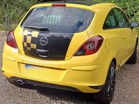 Gebraucht Opel Corsa 101 PS (74 kW) 2010 Gelb Kleinwagen
