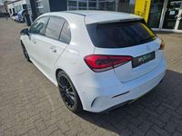 Gebraucht Mercedes A250 AMG line 224 PS (164 kW) 2019 Polarweiss  unilack Kleinwagen