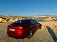 Gebraucht Tesla Model 3 Long Range AWD 366 kW (498 PS) 2024 Rot Limousine