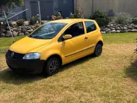 Gebraucht VW Fox 55 PS (40 kW) 2006 Gelb Kleinwagen