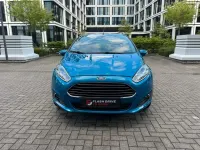 Gebraucht Ford Fiesta Titanium 125 PS (91 kW) 2017 Blau Kleinwagen