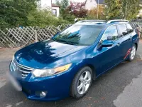 Gebraucht Honda Accord 150 PS (110 kW) 2009 Blau Kombi