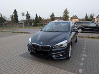 Gebraucht BMW 218 Active Tourer Luxury Line 150 PS (110 kW) 2014 Blau Van / Kleinbus