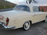 Gebraucht Mercedes 220 106 PS (77 kW) 1959 Weiß Coupé