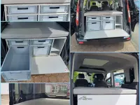 Gebraucht Ford Tourneo Connect 101 PS (74 kW) 2017 Schwarz Van / Kleinbus