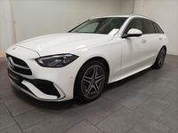 Gebraucht Mercedes C220 AMG line 197 PS (144 kW) 2024 Weiß Kombi
