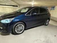 Gebraucht BMW 220 Active Tourer Luxury Line 190 PS (139 kW) 2019 Blau Van / Kleinbus