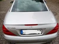 Gebraucht Mercedes SL500 306 PS (225 kW) 2002 Silber Cabrio