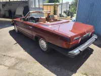 Gebraucht Mercedes SL380 1983 Rot Cabrio