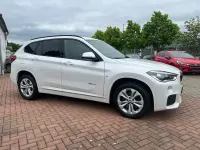 Gebraucht BMW X1 Sport Line 231 PS (169 kW) 2017 Mineralweiss (metallic) SUV