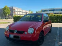 Brugt VW Lupo 50 HK (36 kW) 2002 Rød Hatchback