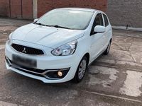 Gebraucht Mitsubishi Space Star 71 PS (52 kW) 2018 Weiß Kleinwagen