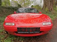 Gebraucht Mazda MX5 116 PS (85 kW) 1989 Rot Cabrio