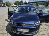 Gebraucht VW Touran 105 PS (77 kW) 2012 Blau Van / Kleinbus