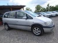 Gebraucht Opel Zafira Elegance 101 PS (74 kW) 2003 Silber Van / Kleinbus