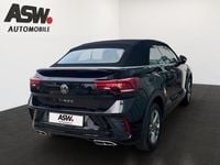 Neu VW T-Roc Cabriolet R-line 150 PS (110 kW) 2025 Schwarz Cabrio