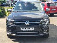 Gebraucht VW Tiguan Allspace Highline 150 PS (110 kW) 2019 Schwarz SUV