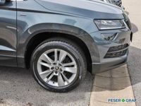 gebraucht Skoda Karoq 1.5 TSI Clever DSG AHK LED Navi PDC Sitzh.