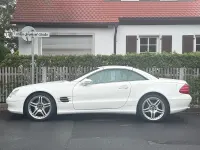 Gebraucht Mercedes SL500 306 PS (225 kW) 2003 Weiß Cabrio