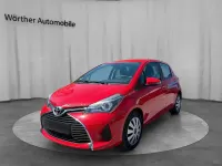 Gebraucht Toyota Yaris Comfort 99 PS (72 kW) 2014 Rot Kleinwagen