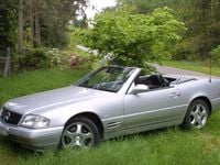 Gebraucht Mercedes SL280 204 PS (150 kW) 1999 Silber Cabrio