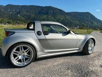 Second-hand Smart Roadster Brabus 101 CP (74 kW) 2007 Argintiu Cabrio