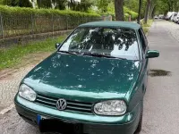 Gebraucht VW Golf Classicline 90 PS (66 kW) 1998 Grün Cabrio