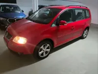 Gebraucht VW Touran 105 PS (77 kW) 2005 Rot Van / Kleinbus