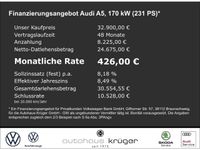 gebraucht Audi A5 Sportback 45 3.0 TDI S-Line S-Tronic quattro StandHZG AHK Navi