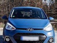 Gebraucht Hyundai i10 Style 69 PS (50 kW) 2014 Blau Kleinwagen