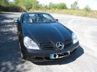 Gebraucht Mercedes SLK200 163 PS (119 kW) 2004 Schwarz Cabrio