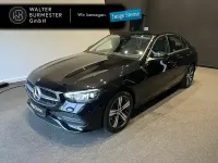 Gebraucht Mercedes C220 Avantgarde 200 PS (147 kW) 2022 Metalliclack obsidianschwarz Limousine