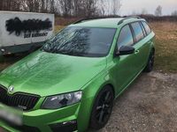 Gebraucht Skoda Octavia RS 184 PS (135 kW) 2016 Grün Kleinwagen
