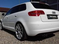 Gebraucht Audi A3 S-line plus 125 PS (91 kW) 2009 Weiß Kleinwagen