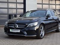 Gebraucht Mercedes C200 AMG line 184 PS (135 kW) 2016 Obsidianschwarz  metalliclack Kombi