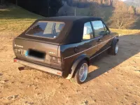Gebraucht VW Golf Cabriolet 110 PS (80 kW) 1990 Schwarz Cabrio