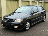 Gebraucht Opel Astra 85 PS (62 kW) 2001 Schwarz Limousine