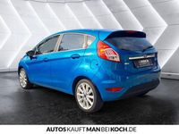 Gebraucht Ford Fiesta Titanium 101 PS (74 kW) 2016 Blau Kleinwagen