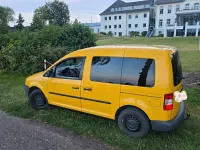Gebraucht VW Caddy 75 PS (55 kW) 2007 Gelb Van / Kleinbus