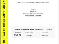 Gebraucht Opel Corsa-e Elegance 100 kW (136 PS) 2020 Orange Kleinwagen