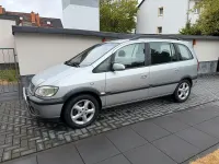 Gebraucht Opel Zafira 125 PS (91 kW) 2004 Silber Van / Kleinbus